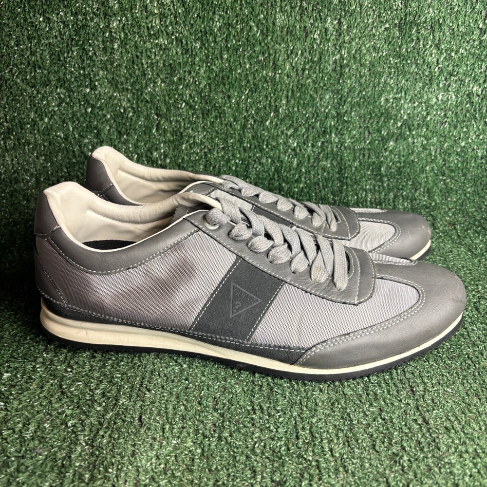 Guess GMGABLE2 Casual Fashion Sporty Streetwear Sneakers Grey Mens Size 11.5 M
